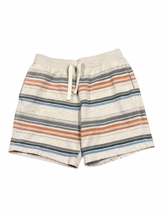 Hollister Other - Hollister Men’s Cream Striped Athletic Drawstring Shorts